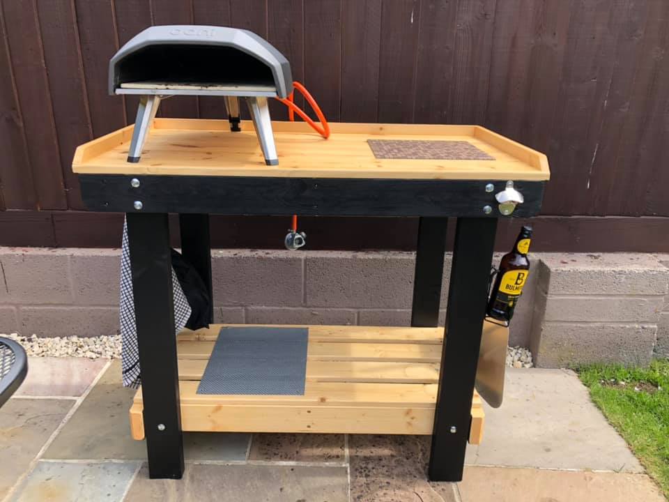 Garden Pizza Oven Table