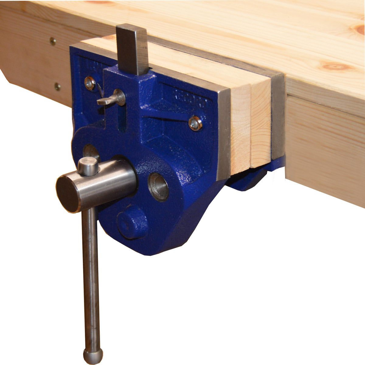 Installed - IRWIN RECORD 7" WOODWORKING VICE (T52PD ...