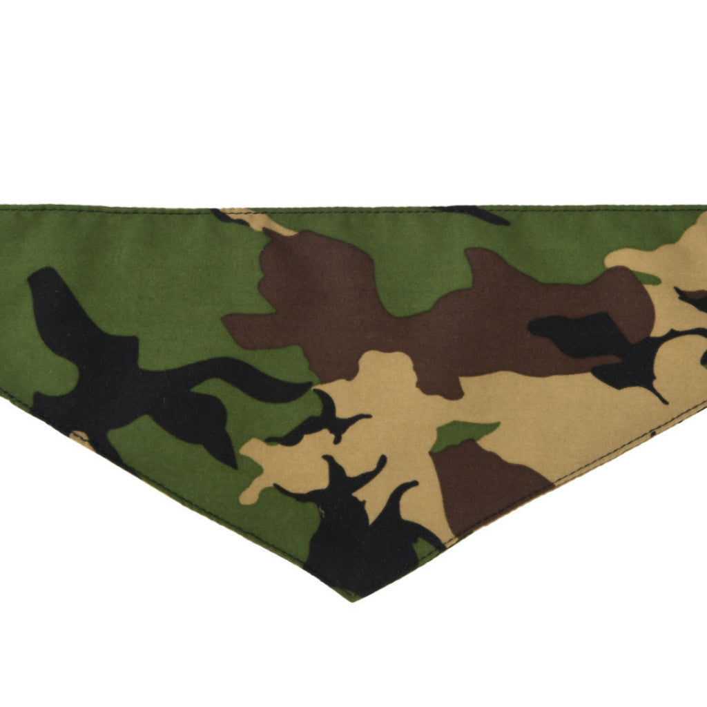 camouflage dog bandana