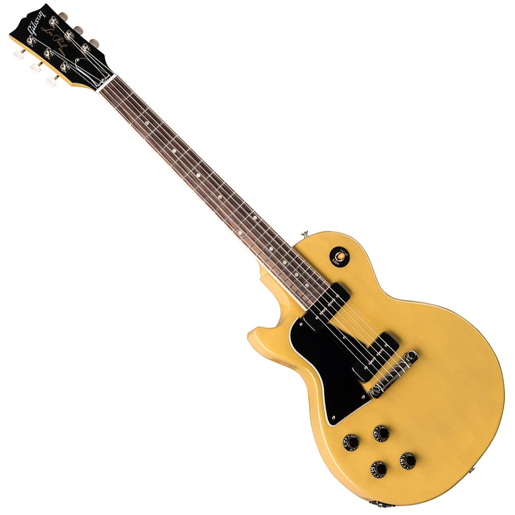 gibson les paul special tv yellow left handed