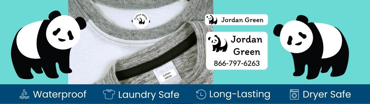 Custom Kids Clothing Labels: Washable