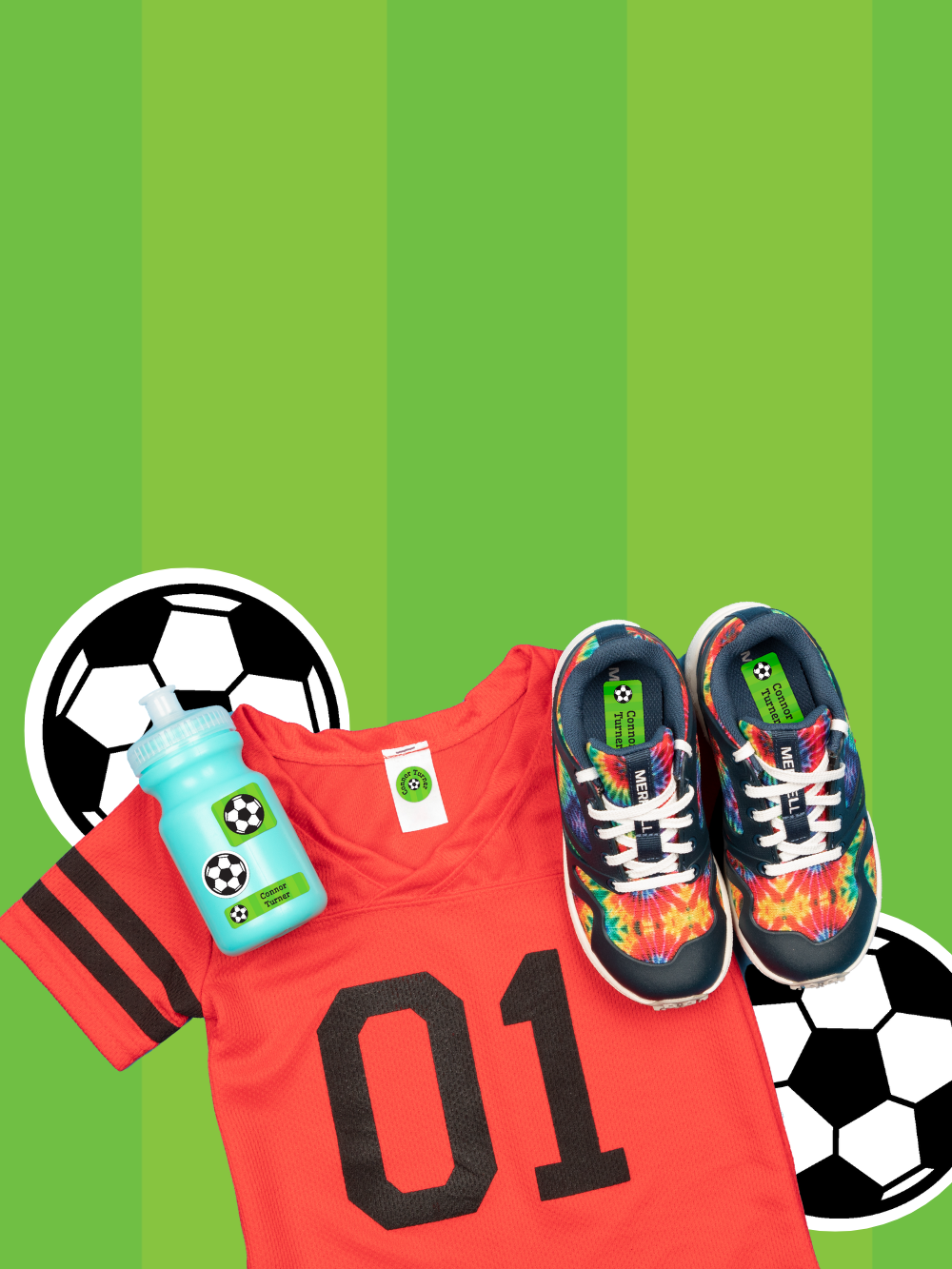Kids Name Labels: Custom Name Stickers | Name Bubbles