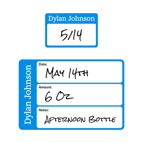 Name and Date Write-On Labels