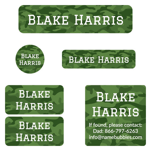 Basic Clothing Name Labels – Everything Summer Camp