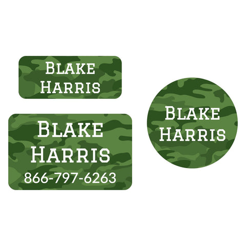Custom Iron-On Clothing Labels Pack