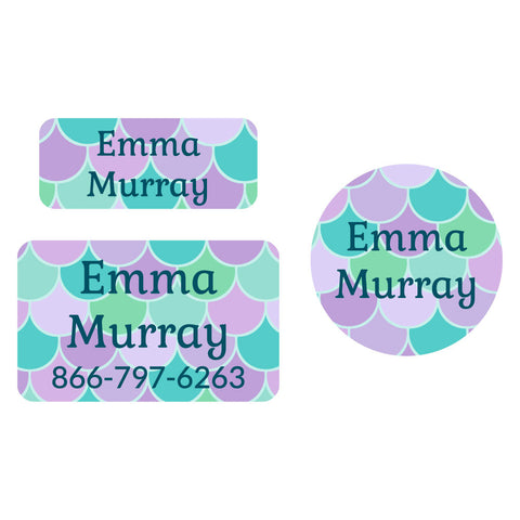 Melu Kids Name Labels for Clothing & Items, No-Iron Name Tags (100), Waterproof Personalized Kids Labels (1.2” x 0.5”), Perfect for Daycare and