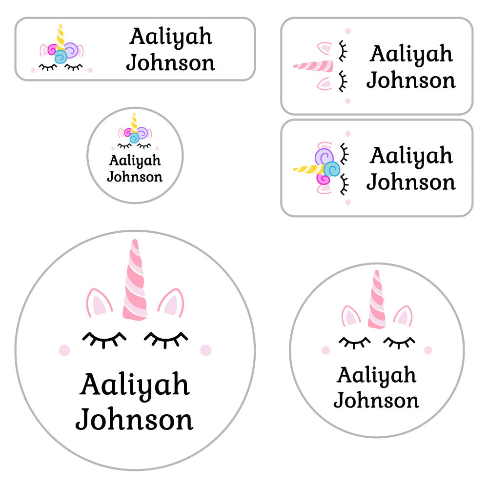 Silicone Name Labels 3 Pack for Water Bottles and Sippy Cups 