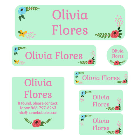 Kids Name Labels, School Supplies Labels, Personalized Name Label Roll –  The Label Palace