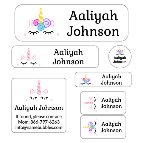 School Labels: Personalized Labels for School