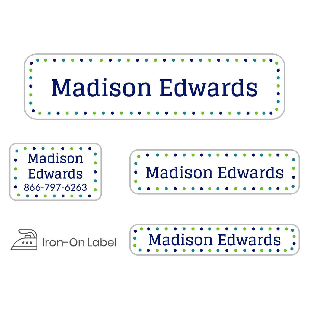 Family Label Packs - Waterproof Kids Labels | Name Bubbles