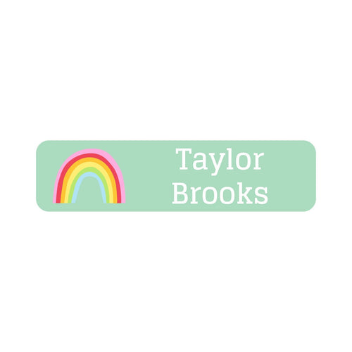 Rainbows Name Labels