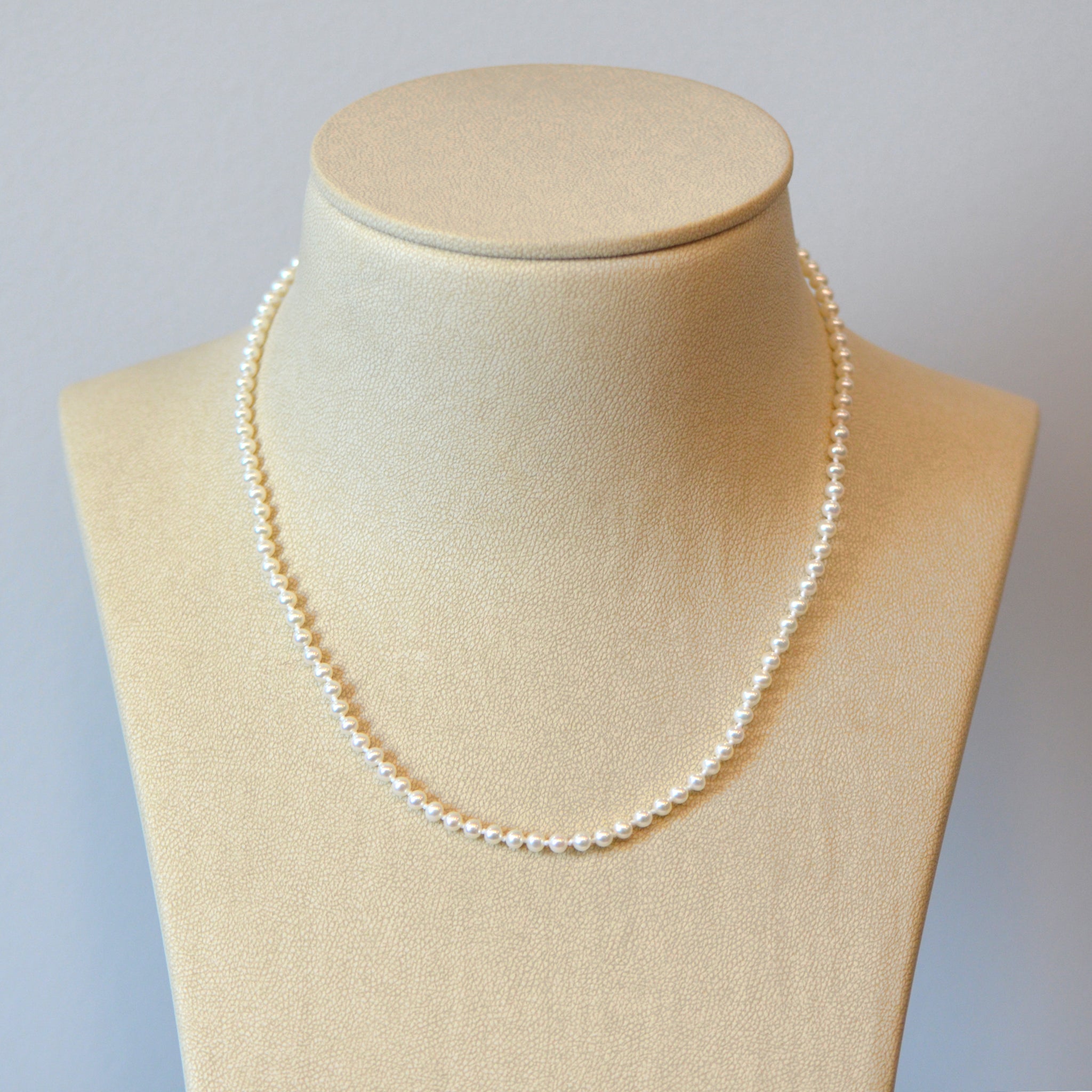 Freshwater Pearl Necklace with 14K White Gold Clasp - Judith Arnell ...
