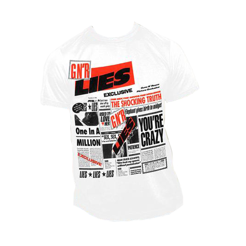 gnr lies t shirt