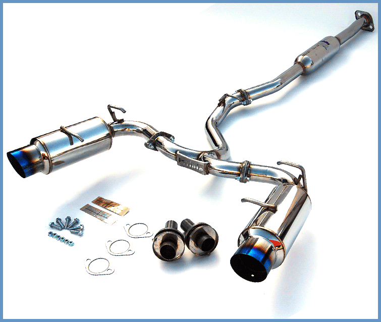 Invidia - Dual N1 Catback Exhaust - Burnt Tips - HS12SSTGTT