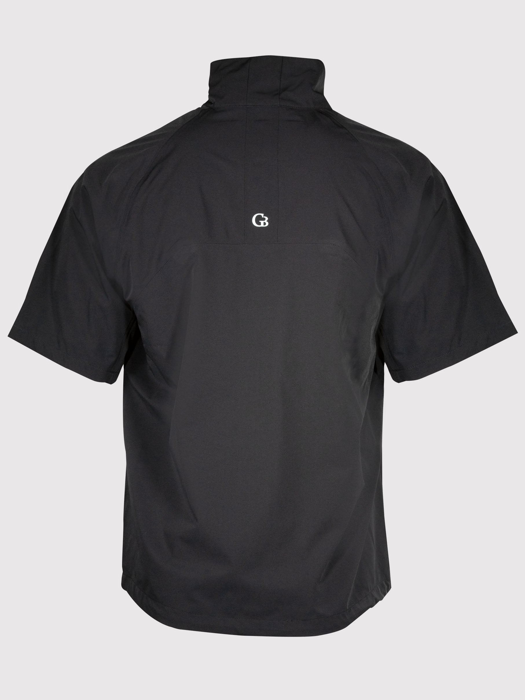 Short Sleeve Golf Rain Jacket - Black | Galway Bay Apparel - Galway Bay  Apparel, LLC