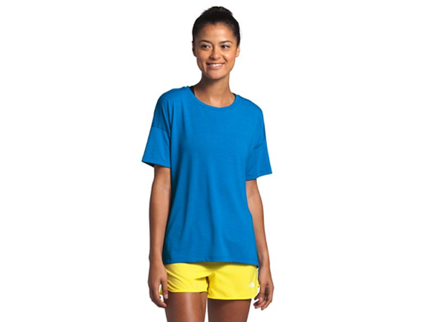 the north face women's workout short sleeve