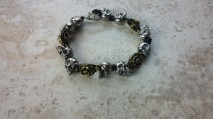 Skull bracelet custom jewelry design