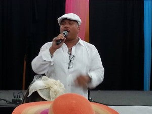 I saw Howard Hewitt while vending at my jewelry display