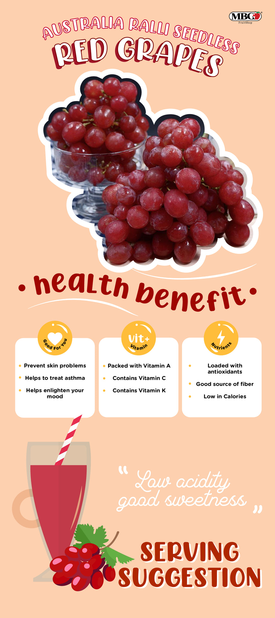 What Are the Benefits of Eating Fresh Red Seedless Grapes?