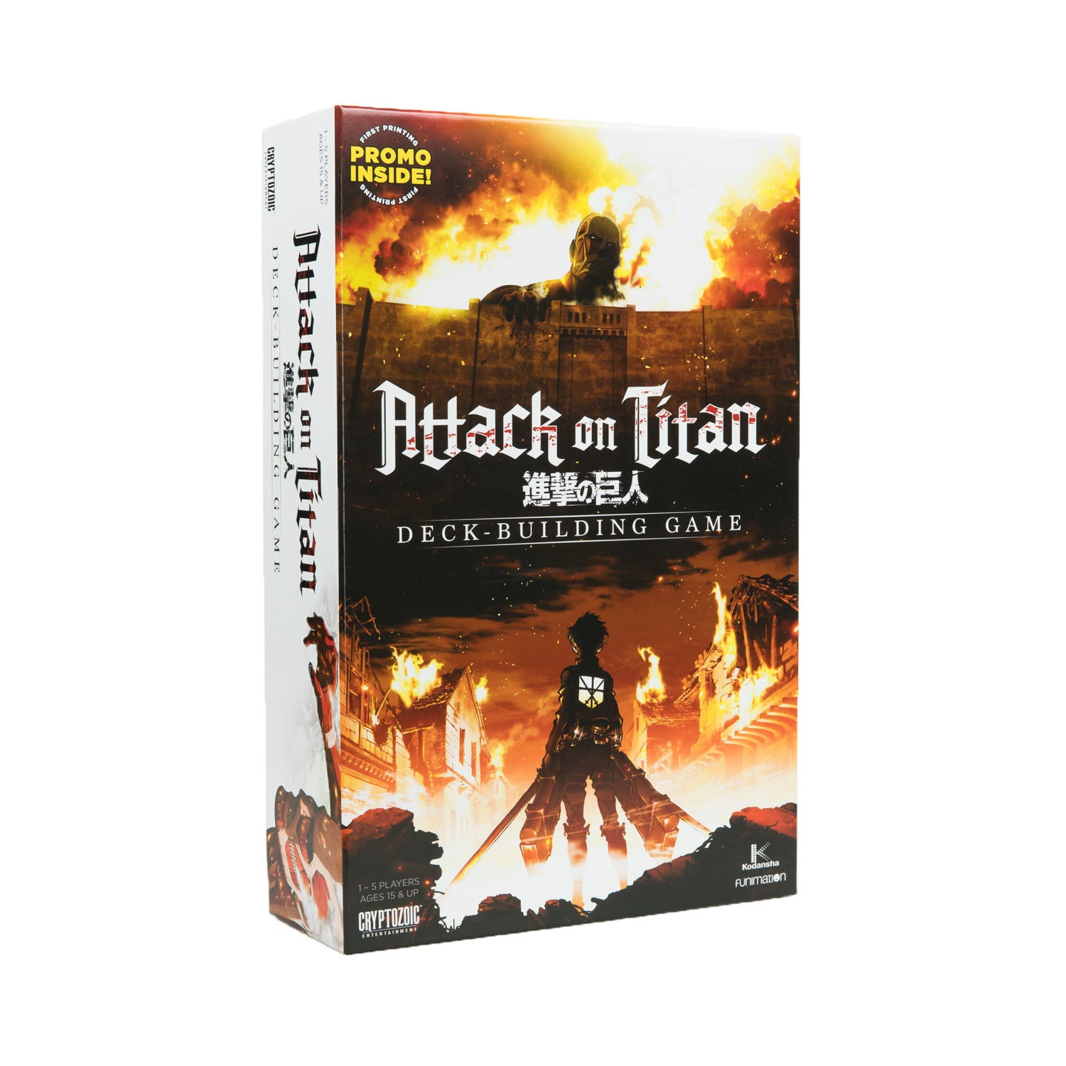 attack on titan deck building game