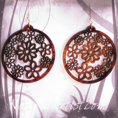 Rosewood Earrings