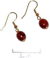 small earrings wood drop earrings