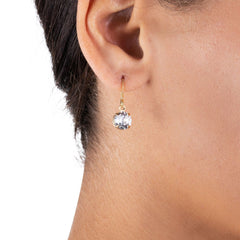 luxurious crystal earrings made from Swarovski crystal