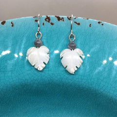 mother of pearl shell earrings