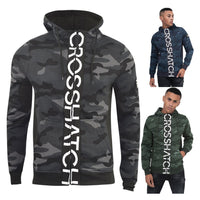 crosshatch camo hoodie