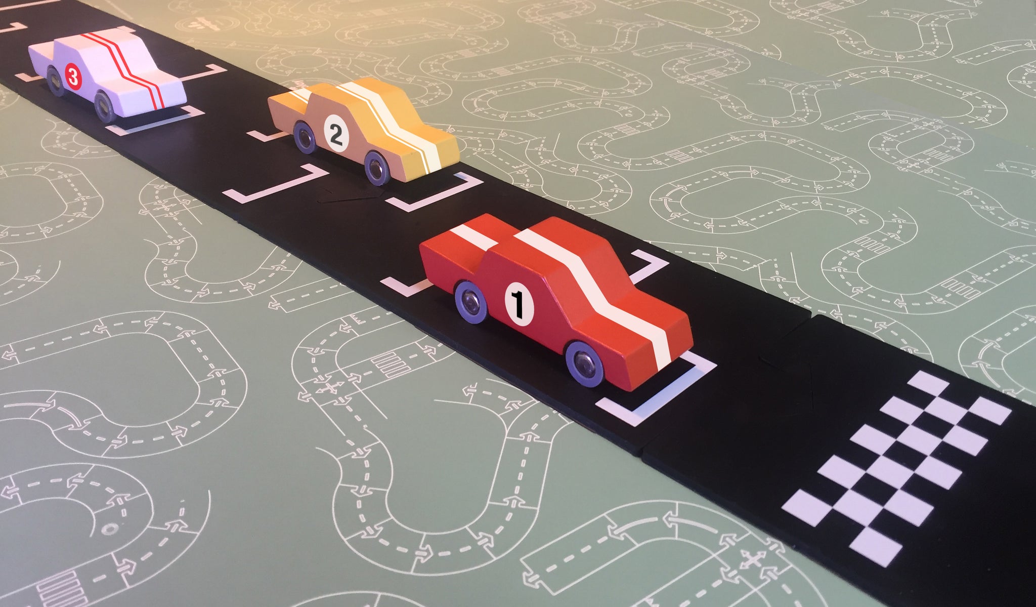 toy car road track