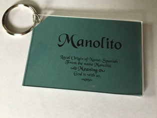 Personalized Keychain With Meaning Of Name