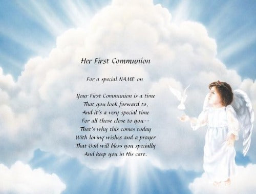 Poem For First Communion, Church for First Communion