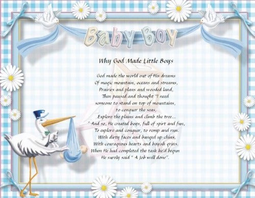 My Baby Boy Poem For Newborn