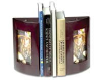 Solid Wooden Bookends