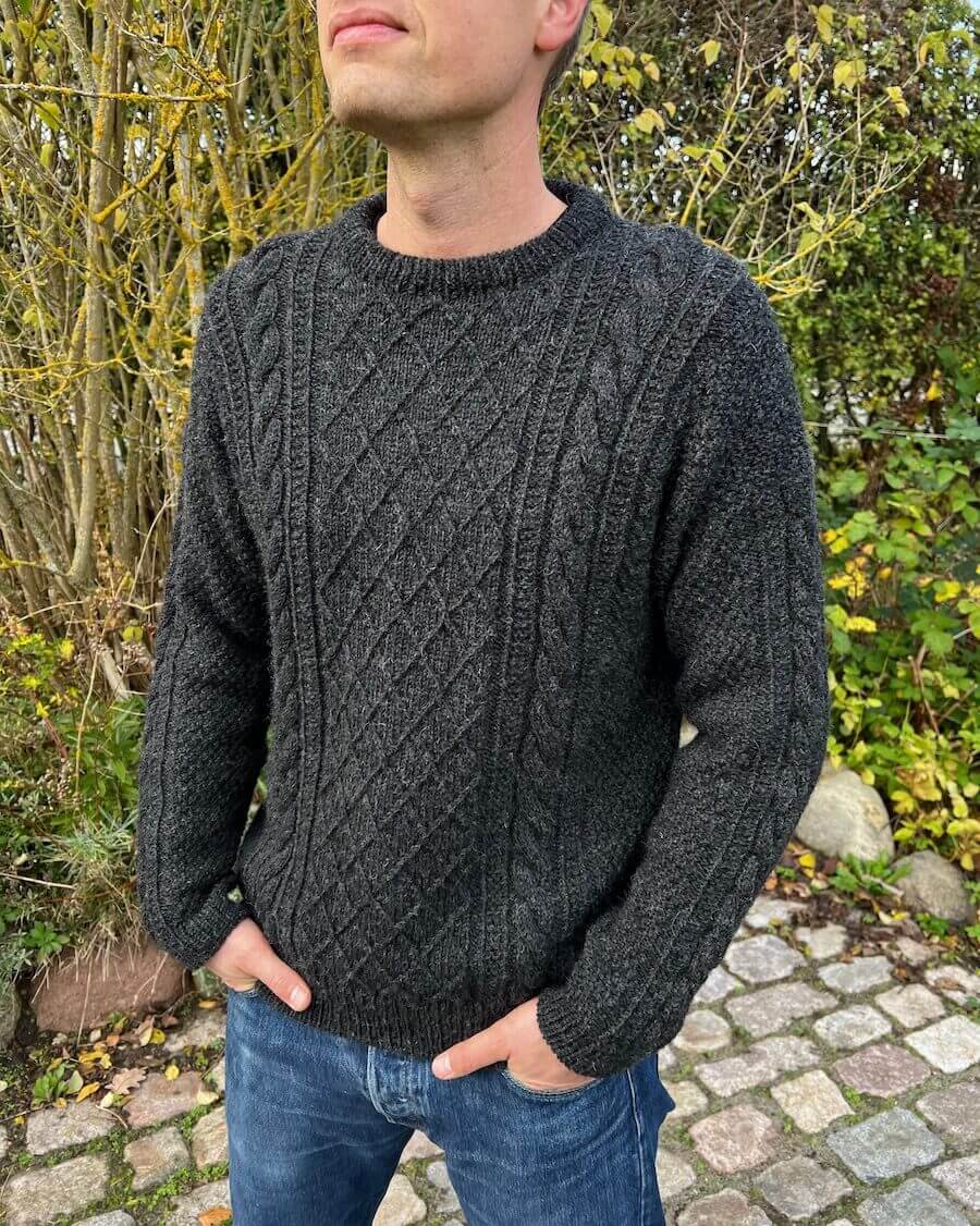 optie laden Peru Moby Sweater Man – PetiteKnit