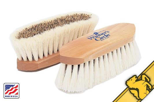 Generic Soft Body Dust Brush Oyster Beige with Horse Hair Bristles