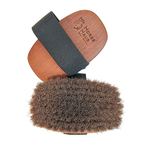 Stiff Horse Brush 'Curly 2'  Brush with Brass – HorseHaus - Fine  Equestrian Supplies