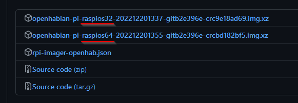 Figure 1: Choosing the right Raspios version