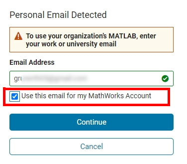 Figure 6: Use private address for the account (source: https://hingspeak.com)