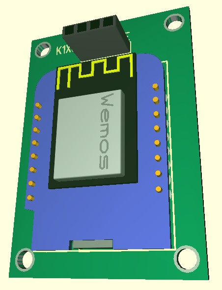 Figure 29: Board for D1 Mini with BME280