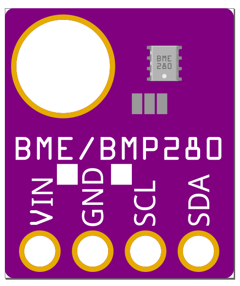 Fertiges BME/BMP280 – Schema