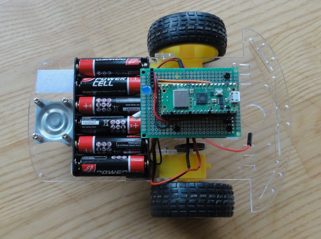 Experimental structure Robot Car