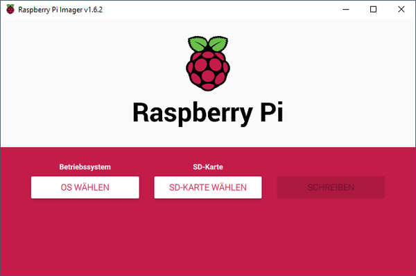 Abbildung 6: Der Raspberry Pi Imager