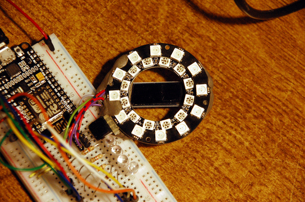 Figure 3: Advent wreath calendar - test circuit