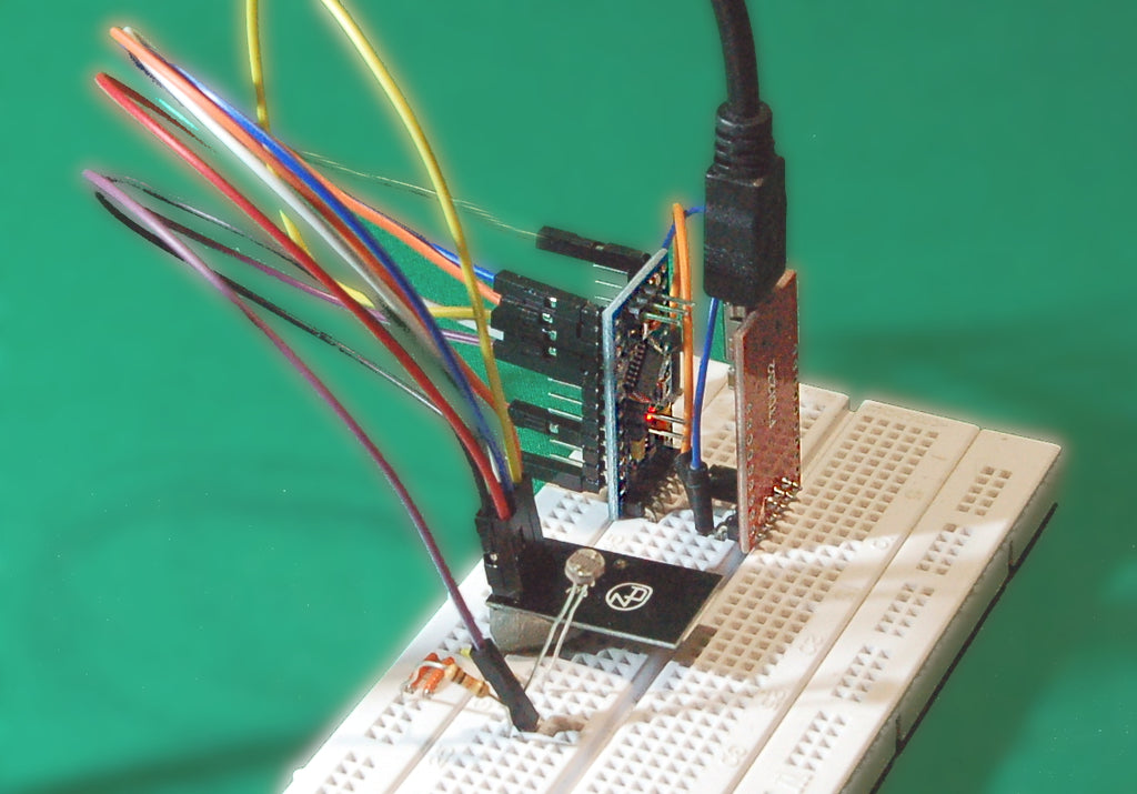 Abbildung 17: Pro mini mit FTDI-Adapter