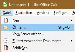 Abbildung 6: Datei öffnen