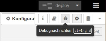 Abbildung 25: Debugnachrichten anzeigen