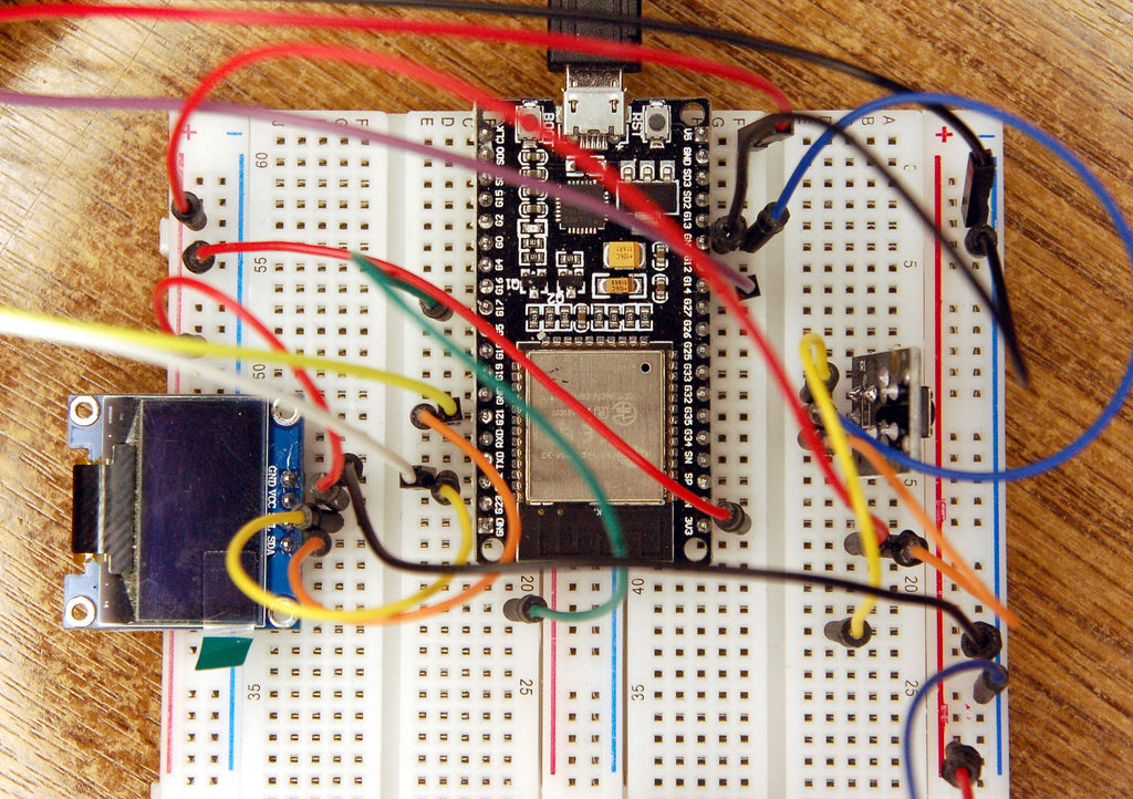 Figure 4: The circuit to the project