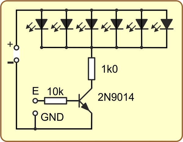 Abbildung 8: Eine von 6 Transistorstufen