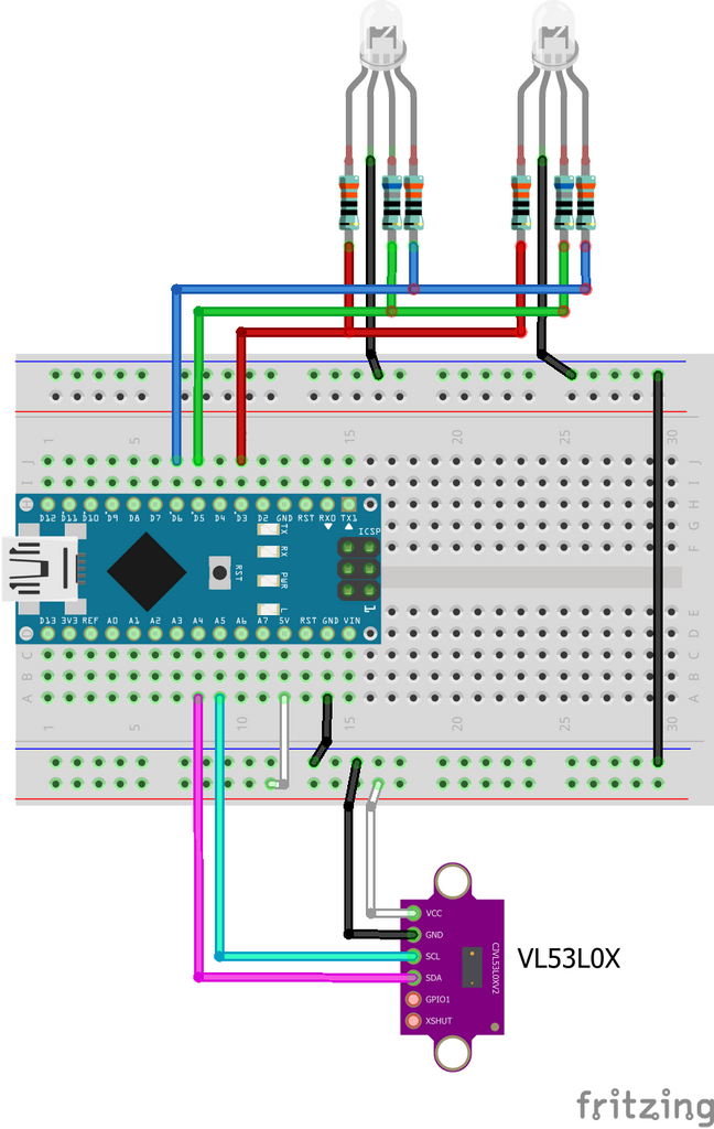 Fritzing Schaltplan A